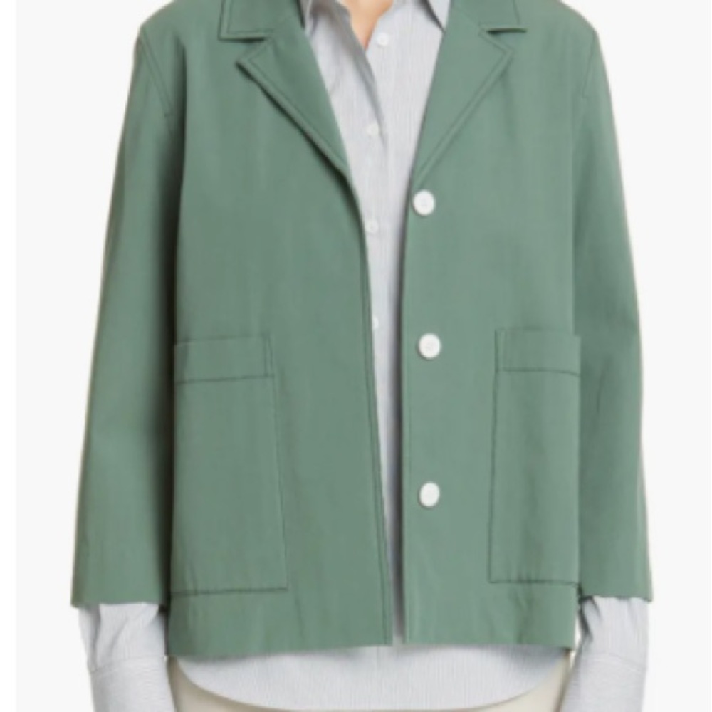 LAFAYETTE 148 New York Layken Green Jacket sz. XS